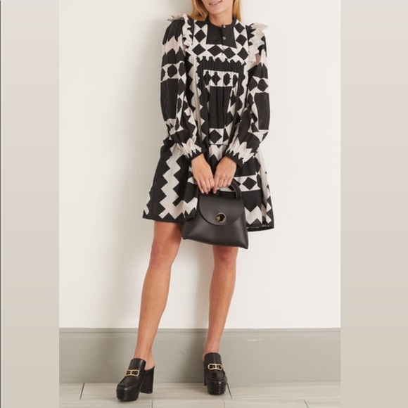 Sea Helena Long Sleeve Tunic Dress in Black Size Xtra Small - Picture 1 of 12